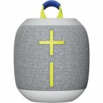 Ultimate Ears WONDERBOOM 4 Portable Waterproof Bluetooth Speaker With Big Bass and 360-Degree Sound  Dustproof Floating Speaker With 131ft (40m) Range  Gray - Battery Rechargeable