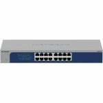 Netgear GS516-300NAS GS516v3 Ethernet Switch 16 Ports - Gigabit Ethernet - 10/100/1000Base-T - 2 Layer Supported - 10 W Powe