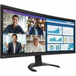 EIZO FlexScan EV3450XC-BK 34in Class Webcam UWQHD Curved Screen LED Monitor - 21:9 - Black - 34.1in Viewable - In-plane Switching (IPS) Technology - LED Backlight - 3440 x 1440 - 16.7 M