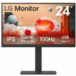 LG 24BA650-B 24in Class Full HD LCD Monitor - 16:9 - Matte Black - 23.8in Viewable - In-plane Switching (IPS) Technology - 1920 x 1080 - 16.7 Million Colors - 250 Nit - 5 ms - 100 Hz Re