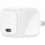 Belkin WCA008dqWH 30W Portable USB-C Wall Charger 1xUSB-C (30W) - Fast Charge - Power Adapter - White