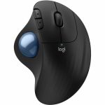 Logitech 910-007026 ERGO M575S Wireless Trackball Mouse Wireless Ergonomic Mouse Comfortable Thumb Control Precise Tracking