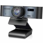 ROCWARE RC16 Webcam - 8.3 Megapixel - 30 fps - USB 3.0 Type C - 4K - 3840 x 2160 Video - CMOS Sensor - 110&deg; Angle - 8x Digital Zoom - Microphone - For Chromebook - Windows 7  Window
