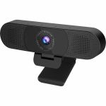 EMEET C980 Pro - Plug & Play 3 in 1 Webcam with 1080P lens  4 Noise Reduction Mics  two 1w Speaker  and magnetic privacy cover. 60&deg;-98&deg; adjustable Field of View with Auto Low Li