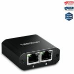 TRENDnet 2-Port Gigabit Splitter with USB Type C Power  TEG-102S  Splits One Network Connection Into Two  Ethernet Splitter  USB Type C Power Cable Included  NDAA & TAA Compliant - 2-Po