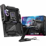 MSI MPG Z890 CARBON ATX GAMING MOTHERBOARD LGA 1851 for Intel Core Ultra CPU - Core Ultra Processor Supported - 256 GB DDR5 SDRAM Maximum RAM - DIMM  UDIMM - 4 x Memory Slots - Gigabit