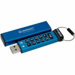 IronKey Keypad 200 512GB USB 3.2 (Gen 1) Type A Flash Drive - 512 GB - USB 3.2 (Gen 1) Type A - 280 MB/s Read Speed - 200 MB/s Write Speed - 256-bit AES - 3 Year Warranty - 1 / Pack