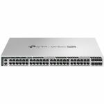 Omada S6500-48GP6XF Ethernet Switch - 48 Ports - Manageable - Gigabit Ethernet  10 Gigabit Ethernet - 10/100/1000Base-T  1000Base-X  10GBase-X - 3 Layer Supported - 1767.70 W Power Cons