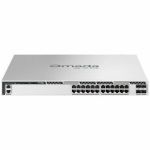 Omada Pro S6500-24GP4XF Ethernet Switch - 24 Ports - Manageable - Gigabit Ethernet  10 Gigabit Ethernet - 10/100/1000Base-T  10GBase-X - 3 Layer Supported - 32.50 W Power Consumption -