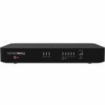 SonicWall TZ80 Network Security/Firewall Appliance - Intrusion Prevention - 4 Port - Gigabit Ethernet - 750 Mbit/s Firewall Throughput - DES  3DES  MD5  SHA-1  AES (128-bit)  AES (192-b