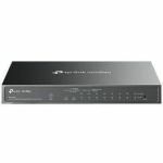 Omada 10-Port Gigabit Easy Managed Switch with 8-Port PoE+ - 10 Ports - Manageable - Gigabit Ethernet - 10/100/1000Base-T  1000Base-X - 2 Layer Supported - Modular - 1 SFP Slots - 123 W