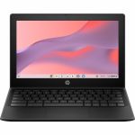 HP Fortis G1m 11.6in Rugged Clamshell Chromebook - HD - Octa-core (ARM Cortex A76 + Cortex A55) - 4 GB - 32 GB Flash Memory - English Keyboard - Jet Black - Smart Buy - MediaTek Kompani