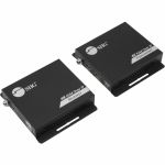 SIIG HDMI 4K30Hz KVM Over IP Extender - 120m(394ft) - Over IP KVM Extender - One to Many - HDMI Loop-out - Downscaler - Low-latency - HDMI 4K30Hz KVM Over IP Extender - 394ft is designe