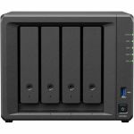 Synology DP340 NAS Storage System - AMD Ryzen Embedded R1600 Dual-core (2 Core) - 4 x HDD Supported - 32 TB Supported HDD Capacity - 0 x HDD Installed - 2 x SSD Supported - 800 GB Suppo