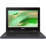 Asus Chromebook CR11 Flip CR1104F CR1104FTA-YZ42T 11.6in Touchscreen Rugged Convertible 2 in 1 Chromebook - HD - Intel N-Series N150 - 4 GB - 32 GB Flash Memory - Mineral Gray - Intel C