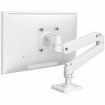 Ergotron Desk Mount for Monitor  LCD Display - White - Height Adjustable - 1 Display(s) Supported - 34in Screen Support - 22 lb Load Capacity - 100 x 100  75 x 75 - VESA Mount Compatibl