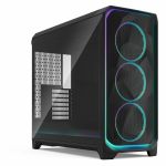 Fractal Design FD-C-MES3X-04 Meshify 3 XL AmbienceRGB E-ATX Full Tower PC Case Light Tinted Tempered Glass Panel Black
