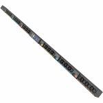 Eaton Universal-Input Managed PDU G4  208V and 415/240V  42 Outlets  Input Cable Sold Separately  End-Entry Input  72-Inch 0U Vertical - Managed - Universal Input - 24 x IEC 60320 C13