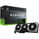 MSI G5080-16V3C NVIDIA GeForce RTX 5080 VENTUS 3X OC Graphics Card 16GB GDDR7 PCI Express 5.0 1x HDMI 2.1a