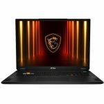 MSI Stealth 18 HX AI A2XW Stealth 18 HX AI A2XWIG-036US 18in Gaming Notebook - UHD+ - 120 Hz - Intel Core Ultra 9 275HX - 64 GB - 2 TB SSD - Midnight Black - Intel HM870 Chip - 3840 x 2