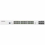 Fortinet FortiSwitch FS-124G-FPOE Ethernet Switch - 24 Ports - Manageable - Gigabit Ethernet  2.5 Gigabit Ethernet  10 Gigabit Ethernet - 1000Base-T  2.5GBase-T  1000Base-X  10GBase-X -