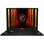MSI Stealth A18 AI+ Stealth A18 AI+ A3XWIG-009US 18in Copilot+ PC Gaming Notebook - UHD+ - 120 Hz - AMD Ryzen AI 9 HX 370 - 64 GB - 2 TB SSD - Midnight Black - AMD Chip - 3840 x 2400 -