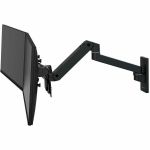 Ergotron Mounting Bow/Pivot for Mounting Arm  Monitor  Display Screen - Black - 2 Display(s) Supported - 27in Screen Support - 18.74 lb Load Capacity - 75 x 75  100 x 100 - VESA Mount C
