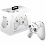 MSI FORCE GC300 Wireless White Controller - Hall-effect Triggers - Rear Macro Buttons - Anti-slip Texture - Ergonomic Design - up to 20hrs of Wireless Gameplay - Tri-mode Wireless (2.4
