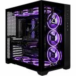CLX SET Gaming Desktop Computer - Intel Core i9 14th Gen i9-14900KF - 64 GB - 6 TB HDD - 2 TB SSD - Mid-tower - Black - Intel Chip - Windows 11 Home 64-bit - NVIDIA GeForce RTX 5070 12