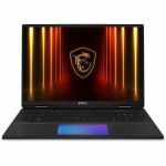 MSI Titan 18 HX AI A2XW Titan 18 HX AI A2XWIG-616US 18in Gaming Notebook - UHD+ - 120 Hz - Intel Core Ultra 9 285HX - 64 GB - 4 TB SSD - Core Black - Intel HM870 Chip - 3840 x 2400 - Wi