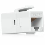 Ubiquiti UACC-KEYSTONE-COUPLER-C6 Cat6 Keystone Coupler 12-Pack 1x RJ-45 Keystone Female 1x RJ-45 Keystone Female