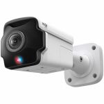 TP Link VIGI INSIGHT S385PI - VIGI 8MP Outdoor IR Panoramic Bullet Network Camera - 65.62 ft Infrared Night Vision - H.265+  H.265  H.264  H.264+  H.264H  H.265M - 3840 x 2160 - 1.65 mm