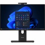 Lenovo ThinkCentre M70a Gen 6 13AY000AUS All-in-One Computer - Intel Core Ultra 5 2nd Gen 225T - 16 GB - 256 GB SSD - 23.8in Full HD Touchscreen - Desktop - Black - Intel Q870 Chip - 19