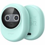 EMEET Piko (Green) - Dual-lens Webcam with one 4K Image Collection Lens and one AI Assist Lens  Boosting color accuracy  face recognition  and ultra-fast focus. 3 MEMS Mics power 3 Voic