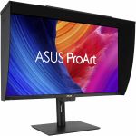 Asus ProArt PA32UCE 32in Class 4K UHD LED Monitor - 16:9 - Black - 31.5in Viewable - In-plane Switching (IPS) Technology - WLED Backlight - 3840 x 2160 - 1073.7 Million Colors (10-bit)