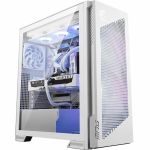 MSI MPG Velox 300R Airflow PZ / White - Mid-tower - White - 6 x Bay - 2 x 160mm  1 x 120mm Fan(s) Installed - EATX  ATX  Micro ATX  Mini ITX Motherboard Supported - 2 x Fan(s) Supported