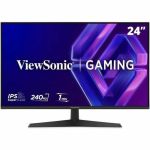 ViewSonic VX2429 24 Inch 1080p Gaming Monitor  IPS Display with 200Hz and 1ms for Fast Gameplay  FreeSync Premium and HDR10 for Smooth Visuals  Eye Care Technology  HDMI  and DisplayPor