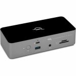 OWC 11-Port Thunderbolt 5 Dock with 140W Power Delivery - 2.5GbE - Up to 3 Displays - OWCTB5DOCK11P