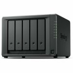 Synology DX525 Drive Enclosure Serial ATA External - Hot Swappable Bays - 5 x HDD Supported - 5 x SSD Supported - 5 x Total Bay - 5 x 2.5in/3.5in Bay