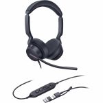 Yealink UH46 Headset - Microsoft Teams Certification - Stereo - USB Type C - Wired - 20 Hz to 20 kHz - Over-the-head  On-ear - Binaural - Supra-aural - 1.97 ft Cable - Noise Cancelling