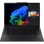 Lenovo 21TB000CUS ThinkPad T14S Gen 6 14in NotebookAMD Ryzen AI 5 PRO 340 Processor 16GB DDR5-5600MT/s 256GB SSD M.2 2280 PCIe Gen4AMD Radeon 860M Graphics 14in WUXGA ISP Display Windows 11 Pro