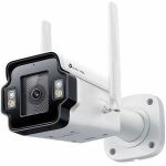 TP Link VIGI INSIGHT S345-4G(4mm) - VIGI 4MP Outdoor Full-Color 4G Bullet Network Camera - 164.04 ft Infrared/Color Night Vision - H.265+  H.265  H.264  H.264+  H.264H  H.265M - 2688 x