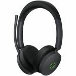 Yealink WH68 Headset - Stereo - Wireless - Bluetooth/DECT - 607 ft - 20 Hz to 20 kHz - Over-the-head - Binaural - Supra-aural - MEMS Technology  Noise Cancelling Microphone - Noise Canc