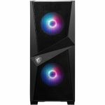 MSI Codex Z2 Codex Z2 C8TA-489US Gaming Desktop Computer - AMD Ryzen 5 8400F - 8 GB - 500 GB PCI Express NVMe 4.0 SSD - Black - AMD B840 Chip - Windows 11 Home - NVIDIA GeForce RTX 3050