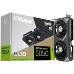 Zotac NVIDIA GeForce RTX 5050 Graphic Card - 8 GB GDDR6 - 7680 x 4320 - 2.60 GHz Boost Clock - 128 bit Bus Width - PCI Express 5.0 x8 - DisplayPort - 3 x DisplayPort - HDMI