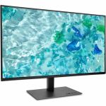 Acer Vero B277U G 27in Class LCD Monitor - 16:9 - Black - 27in Viewable - 350 Nit - 4 ms - Speakers - Height  Swivel - USB Type-C - HDMI - DisplayPort