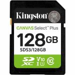 Kingston SDS3/128GB Canvas Select Plus 128GB Class 10/UHS-I (U1) V10 SDXC