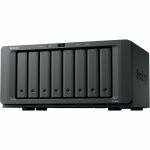 Synology DS1825+ DiskStation 8-Bay NAS Enclosure (Diskless) 2.2 GHz AMD Ryzen V1500B Quad-Core 8GB DDR4 RAM 2 x 2.5GbE Port