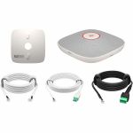 Poly Studio A2 Wired Microphone for Meeting Room  Conference Room - White - TAA Compliant - 19.69 ft -35 dB - Cardioid  Uni-directional - Table Mount - JST