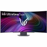 LG UltraGear 45GX900A-B 45in Class UW-QHD Curved Screen Gaming OLED Monitor - 21:9 - Black - 44.5in Viewable - OLED - 3440 x 1440 - 1.07 Billion Colors - Adaptive Sync/FreeSync Premium